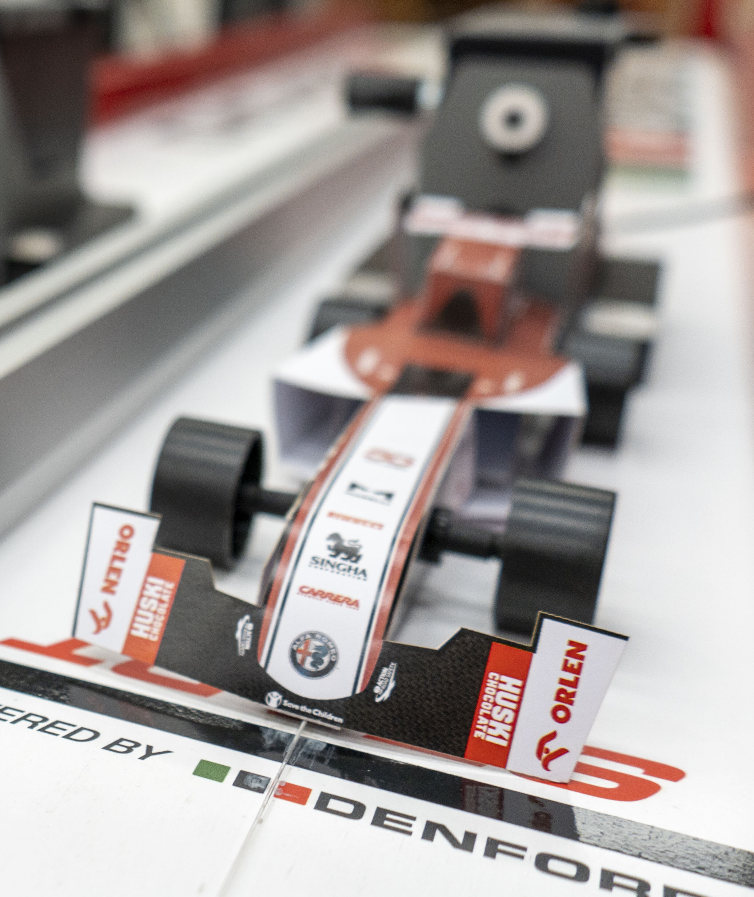 STEM Racing Cars on Track