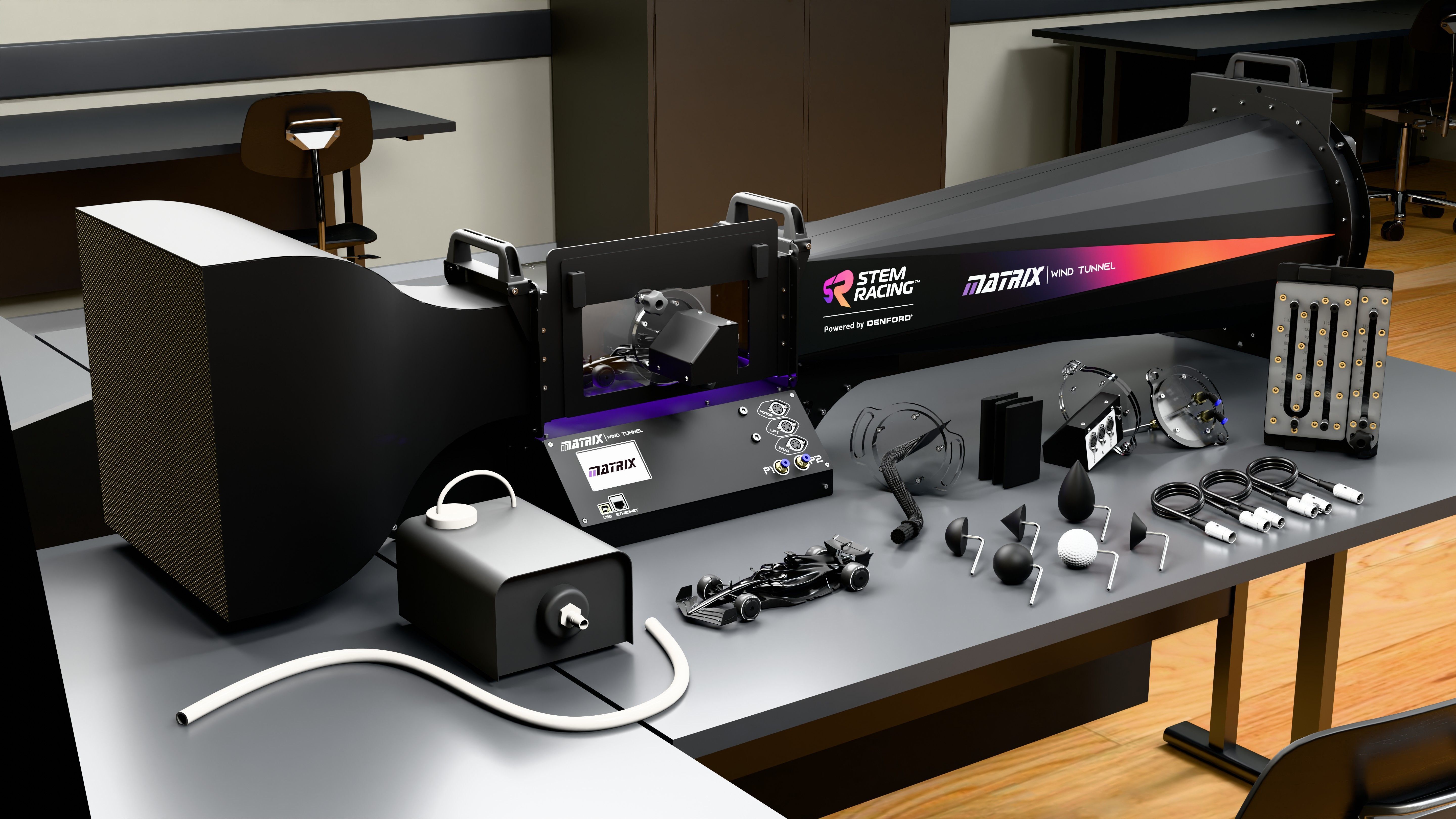 Wind Tunnel Stem 2025 Lab Render
